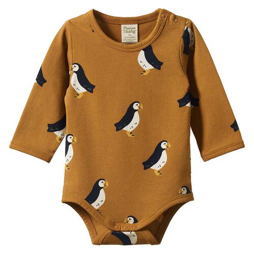 Nature Baby Stretch Jersey L/S Bodysuit